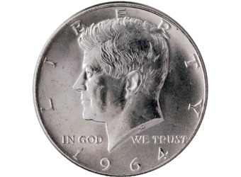 1964 Kennedy Silver Half Dollar BU