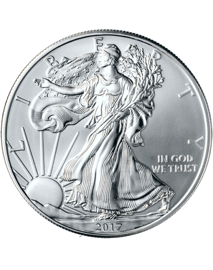 $1 Silver American Eagle COMMON DATE